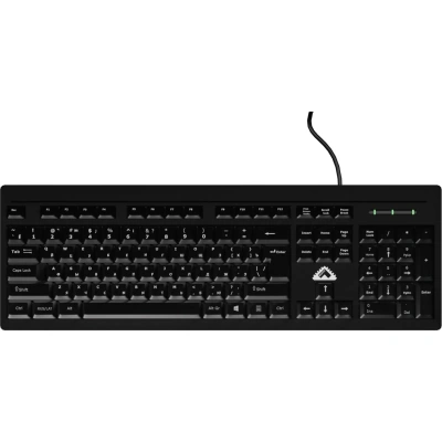 Клавиатура проводная БЕШТАУ КЛ104РУ 104 клавиши, USB, 1,8м, KЛ104PY/TВ