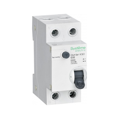 Автоматический выключатель дифференциального тока Systeme Electric City9 set C9D55632