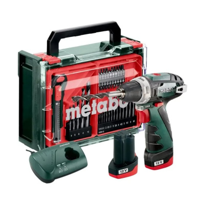 Дрель-шуруповерт Metabo POWERMAXX BS set