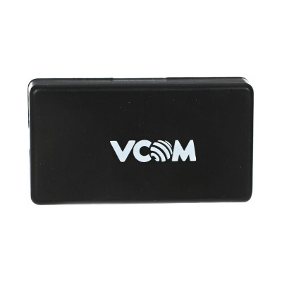 Соединительный бокс для витой пары VCOM UTP, категория 5e, 6 T568A/B, IDC: krone, черный