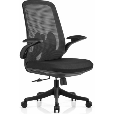 Кресло Хорошие кресла VIKING-82 B22 / black для продолжительной сидячей работы с комфортной поддержкой спины