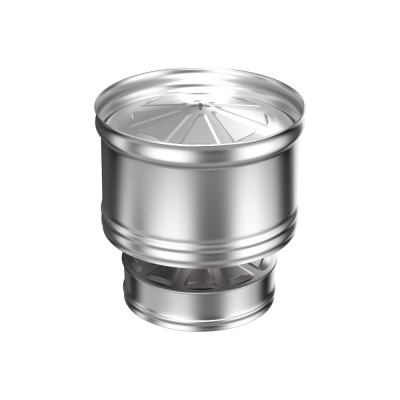 Оголовок с дефлектором Металлик и Ко 210x150; AISI 430 0.50 AISI 430 0.50 (конденсат)