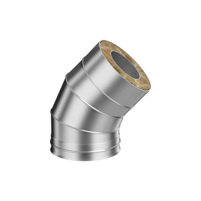 Колено сэндвича МЕТАЛЛИК И КО 135 градусов, 210x150 мм, AISI 430 0.50 AISI 430 0.80 (КОНДЕНСАТ)