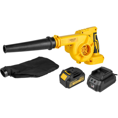 Воздуходувка аккумуляторная MOLOT MCB 1816 XLT Lite SET