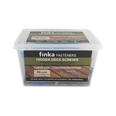 Саморезы для скрытого монтажа Finka Hidden Deck Screws C4