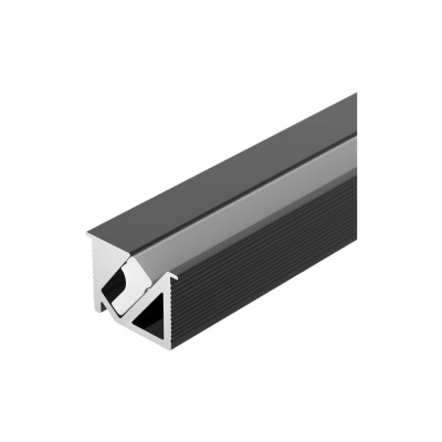 Профиль Arlight SL-BEVEL-H10-F14-2000 ANOD BLACK 2м