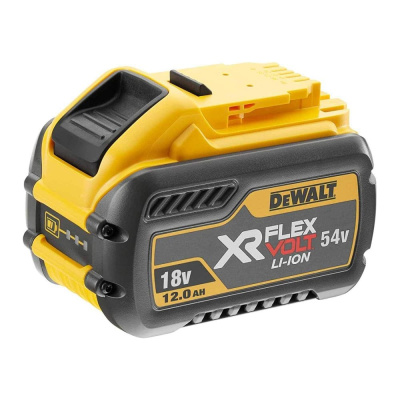 Аккумуляторная батарея 18/54 В, Li-Ion, 12.0 Ач DEWALT XR FLEXVOLT
