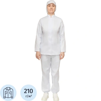 Куртка жен у17 ХАССП бел 120-124/170-176