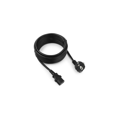 Кабель питания Cablexpert Schuko - C13, 5м, 3x1кв.мм, черный, с заземлением, пакет