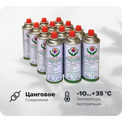 Всесезонный универсальный газ ПК МИР ГАЗА КГБ001