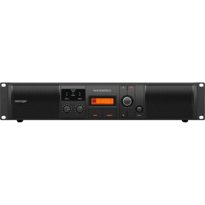 Усилитель Behringer NX1000D, 2-канальн., DSP, 2x500Вт 2Ω/300Вт 4Ω/160Вт 8Ω