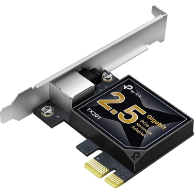 Сетевой адаптер Wi-Fi TP-Link TX201 PCIe 2.1 x 1 2.5 Гигабит
