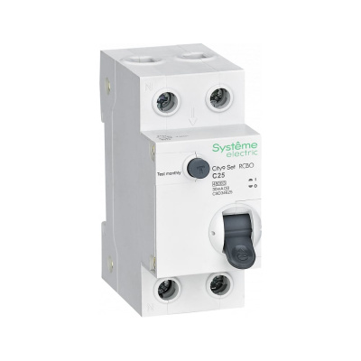 Автоматический выключатель дифференциального тока Systeme Electric City9 set C9D34625