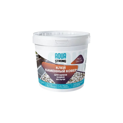 Клей Aquastrong КАМЕННЫЙ КОВЕР для щебня, камня, мульчи