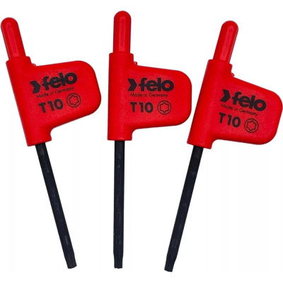 Флажковый ключ Felo TX10x37, упаковка 3 шт.