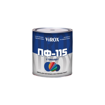 Эмаль VIROX ПФ-115 СТАНДАРТ серая 2,7кг