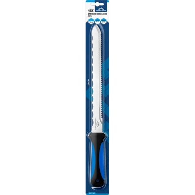Нож VERTEXTOOLS 280 мм для резки изолирующих материалов, минеральной ваты, рулонных и плитных утеплителей, стекловаты