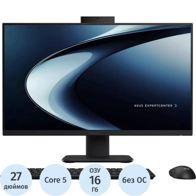 Моноблок ASUS ExpertCenter (90PT03W5-M02FM0) 27/FHD/5 210H/16/512/NOOS/KB&m
