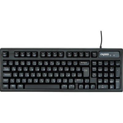 Клавиатура RAPOO проводная NK2800, цвет - черный