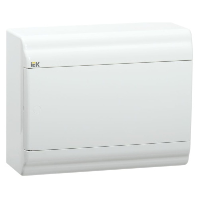 Пластиковый корпус IEK Prime щрн-п-9 белый/белая дверь ip41