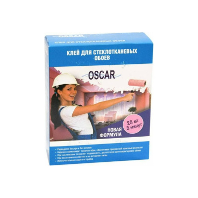 Клей для стеклообоев Oscar сухой, 200 г GO200-k на основе крахмала