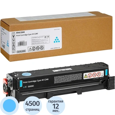 Принт-картридж Ricoh M C240 (408452/434074) голубой для C240FW