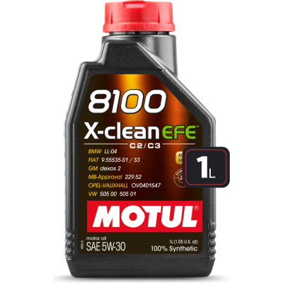 Синтетическое моторное масло MOTUL 8100 X-сlean EFE 5W30