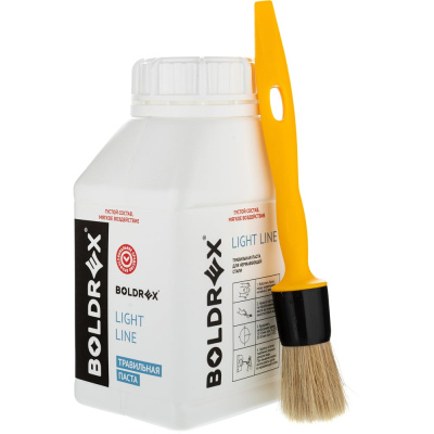 Травильная паста для нержавеющей стали Light Line 1 кг Boldrex 3159-01