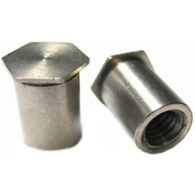 Втулка запрессовочная глухая ЦКИ BSO-3.5, М3x8, 5 шт