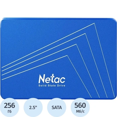 SSD накопитель Netac SATA-III 256GB NT01N600S-256G-S3X N600S 2.5
