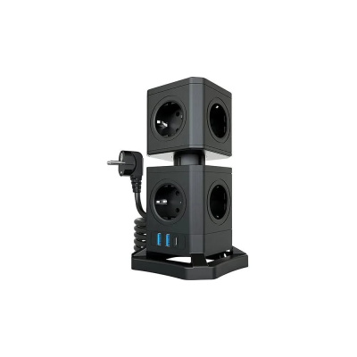 Сетевой фильтр QUMO Power Block System PD1+1 12SP5U P-0003 42088