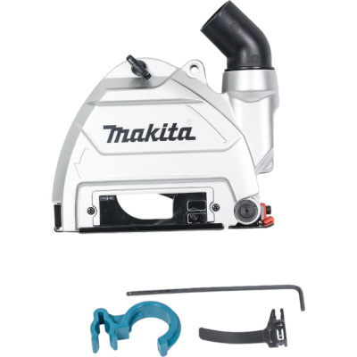 Кожух для штробления с пылеотводом для УШМ 115 мм на роликах Makita