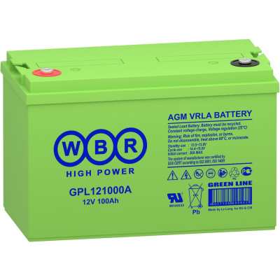 Аккумулятор для ИБП WBR GPL121000A 12В, 100Ач