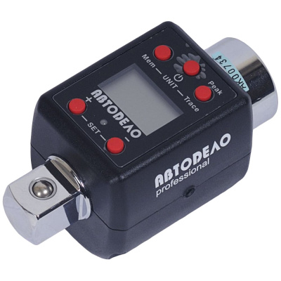 Динамометрический цифровой ключ 3/4 " АвтоDело 100-500 Нм