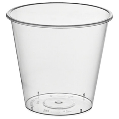 Стакан одноразовый 300 мл, пластиковый прозрачный, Bubble Cup, СВЕРХПЛОТНЫЙ, ВЗЛП, 1023ГП