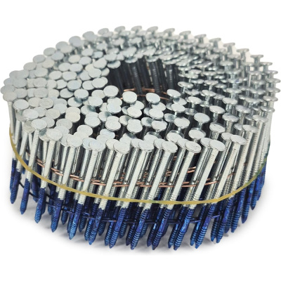 Строительные барабанные гвозди Finka 2.5х50 Ring NK цинк, 4800шт