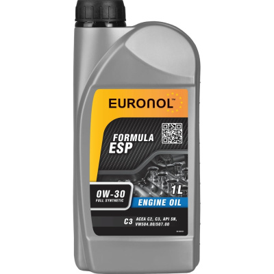 Моторное масло EURONOL ESP FORMULA 0w-30, С3, 1 л