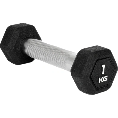 Гантель гексагональная STARFIT DB-301PRO 1 кг, черный, ЦБ-00003795
