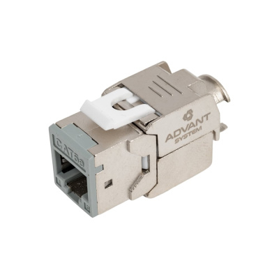 Экранированный модуль Advant Keystone 180 категории 5e с цветной вставкой, ADV5e-FKD8G
