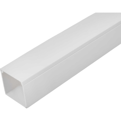 Кабель-канал с крышкой 40x40 белый, 2м Gigant