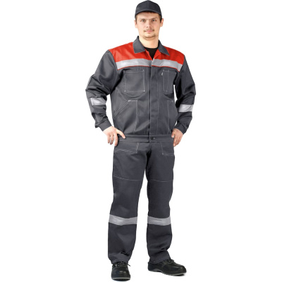 Костюм URSUS ЛЕГИОН КОС817-303; 48-50, 170-176 состоит из куртки и полукомбинезона с регулируемыми лямками