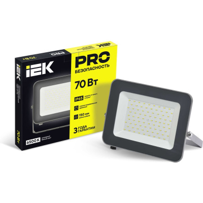 Светодиодный прожектор IEK СДО 07-70, IP65