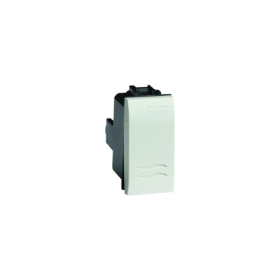 1-клавишный переключатель DKC BRAVA EV, RAL 9001