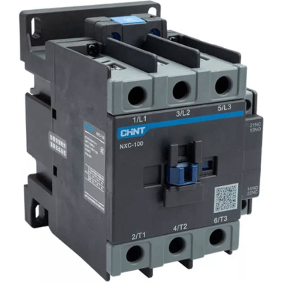 Контактор CHINT NXC-100 3P 100А AC380B (50Гц) 1НО+1НЗ (R)