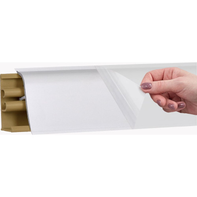 Плинтус KORNER LB 38 11 белый 3.0 м 11 38-11