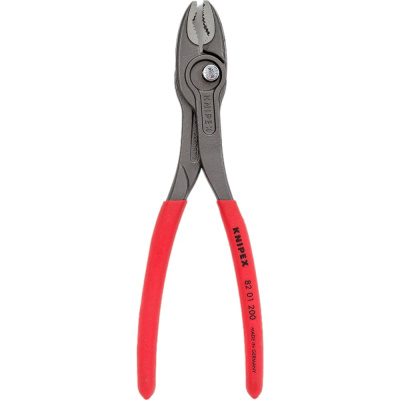 Захватные клещи Knipex TwinGrip, 4 - 22 мм, чернённые, длина 200 мм, обливные рукоятки