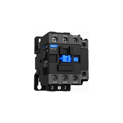 Контактор CHINT NXC-25 3P 25A AC380B (50/60Гц) 1НО+1НЗ (R)