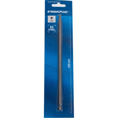 Бита TORX TХ25, 200 мм RAWLPLUG