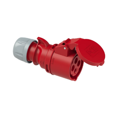 Кабельная розетка PCE 16А 400V 3P+E IP44