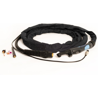 Горелка TIG WP 9 FXV (8 м, M16x1.5, 2 pin, воздушное охлаждение, AC80А/DC125A, 0.5-2.4 мм) энаргит
